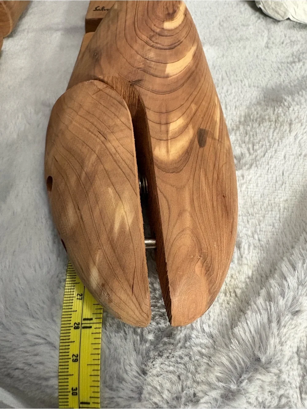 Salvatore Ferragamo Natural Wood Shoe Trees - Light Brown